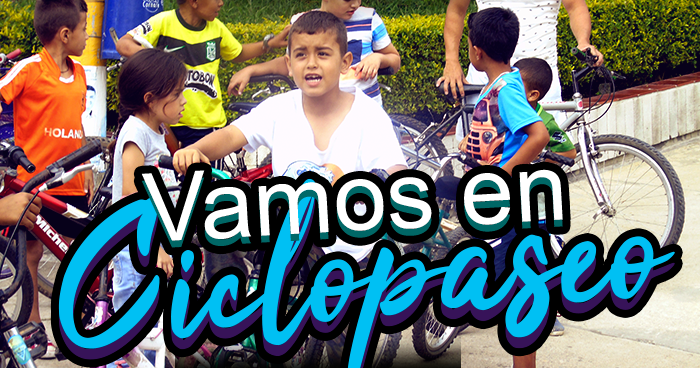 Vamos en ciclo paseo este viernes 4 de mayo